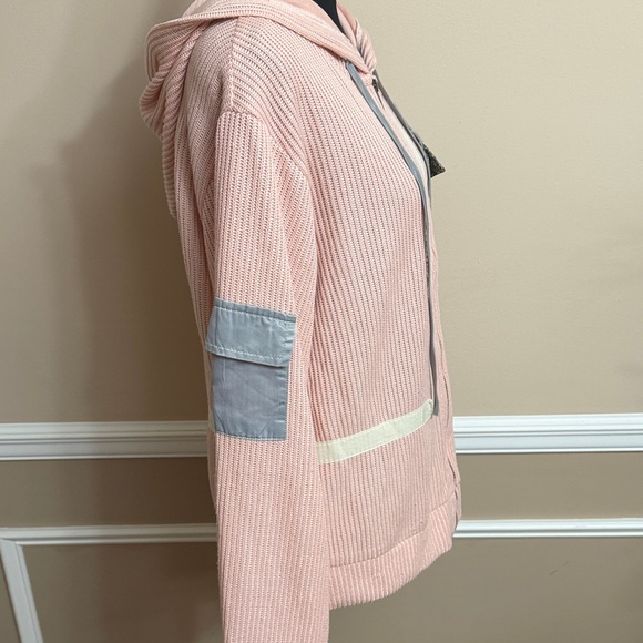 POL Blush Hooded Jacket with Floral Accents - Picture 5 of 8